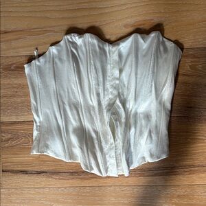 Zara Cream Corset Top